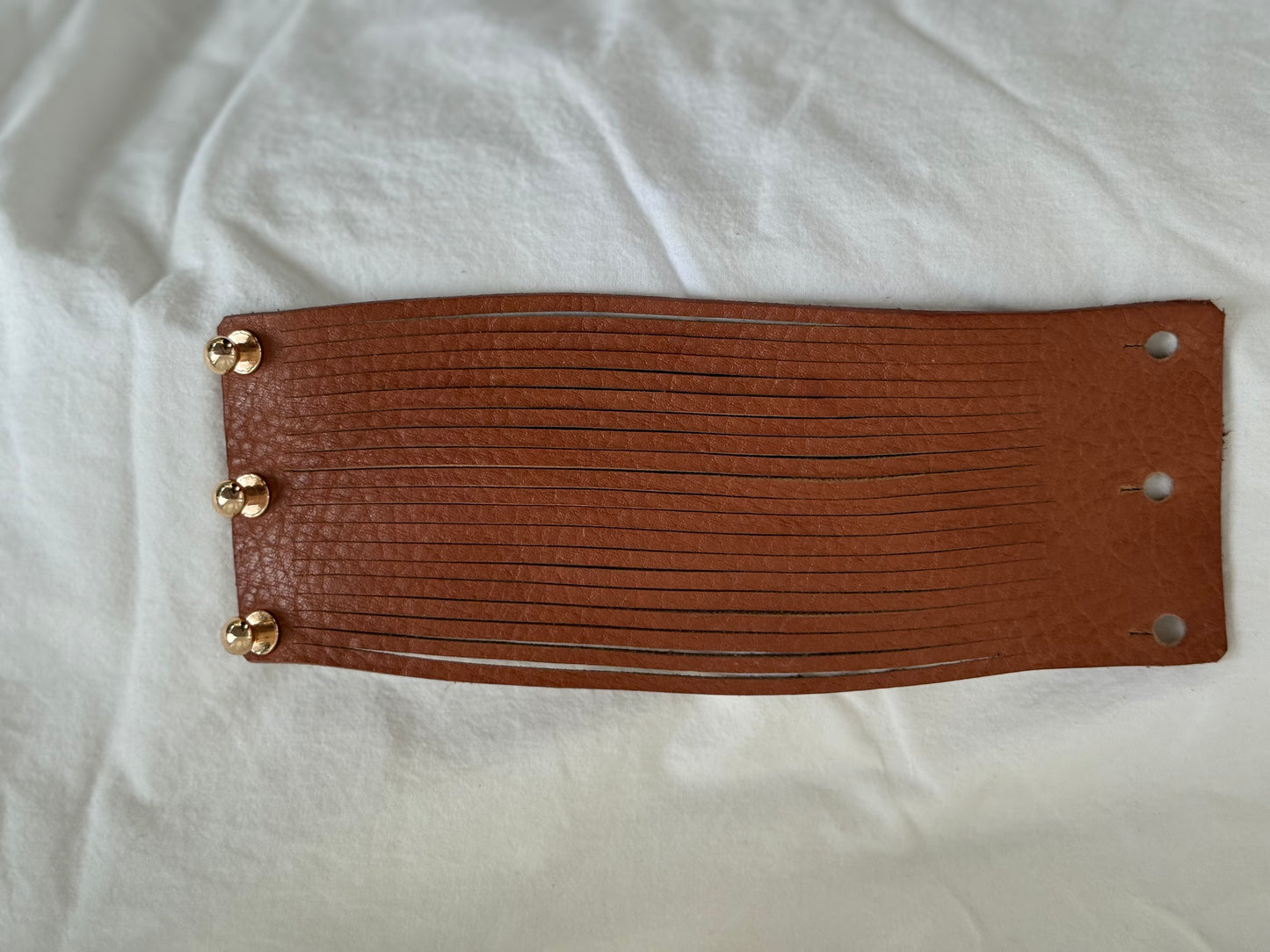 Large Leather Bracelet