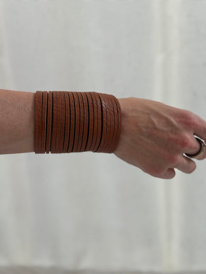 Large Leather Bracelet